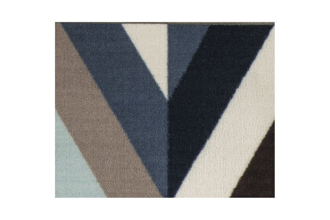 Keelia Multi 4'4" X 6'9" Rug - Lara Furniture