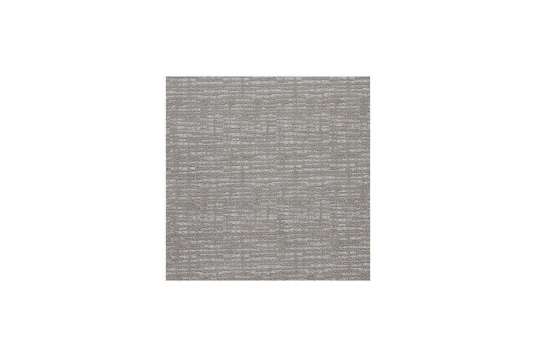 Norris Taupe/White 5' x 7' Rug - Lara Furniture