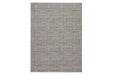 Norris Taupe/White 7'6" x 9'6" Rug - Lara Furniture