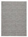 Norris Taupe/White 7'6" x 9'6" Rug - Lara Furniture