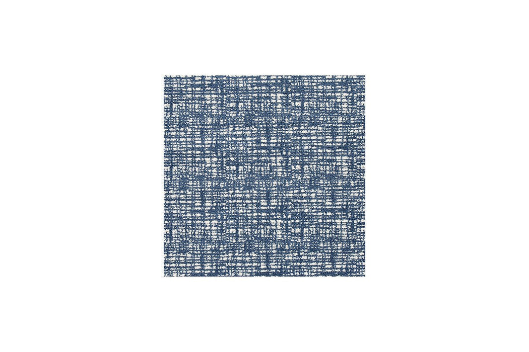 Norris Blue/White 5' x 7' Rug - Lara Furniture