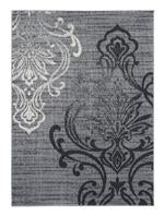 Verrill Black/Cream/Gray 8' x 10' Rug - Lara Furniture