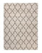 Lara Cream/Charcoal 7'10" x 10'10" Rug - Lara Furniture