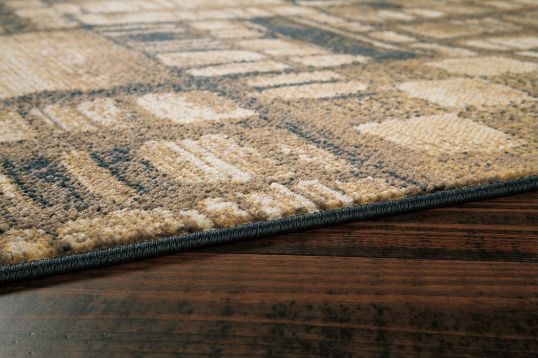 Hilliard Multi 5' x 7' Rug - Lara Furniture