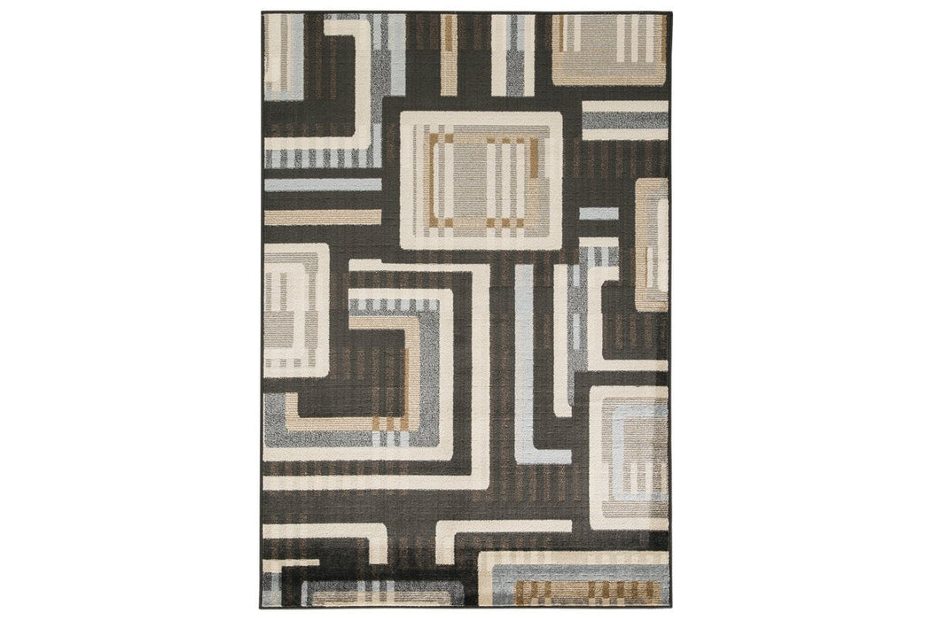 Juhani Multi 7'10" x 9'10" Rug - Lara Furniture