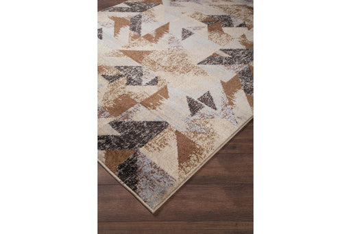 Jun Multi 5' x 6'7" Rug - Lara Furniture