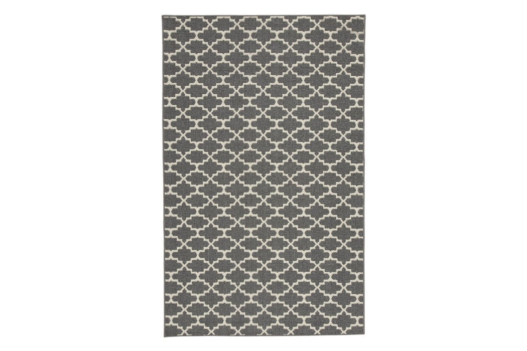 Nathanael Gray/Cream 5' x 7' Rug - Lara Furniture