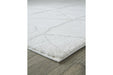 Scarrit White 5'3" x 7'3" Rug - Lara Furniture