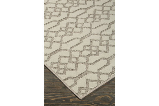 Coulee Natural/Cream 5' x 7' Rug - Lara Furniture