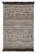 Kylin Taupe/Charcoal/White Large Rug - Lara Furniture