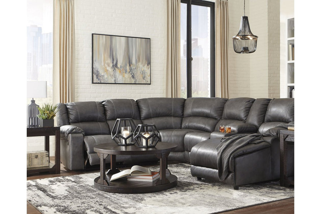 Roskos Black/Cream/Gray 8' x 10' Rug - Lara Furniture