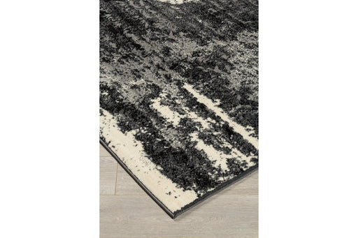 Roskos Black/Cream/Gray 8' x 10' Rug - Lara Furniture