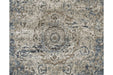 South Blue/Beige 8' x 10' Rug - Lara Furniture