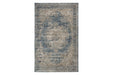 South Blue/Beige 5' x 7' Rug - Lara Furniture