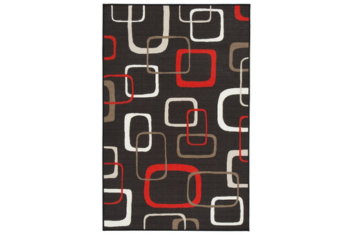 Johan Multi 5'3" x 7'6" Rug - Lara Furniture