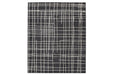 Jai Black/Cream/Gray 5' x 7' Rug - Lara Furniture