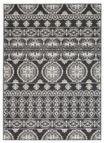 Jicarilla Black/Cream/Gray 8' x 10' Rug - Lara Furniture