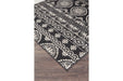 Jicarilla Black/Cream/Gray 5' x 7' Rug - Lara Furniture