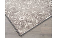 Jerilyn Cream/Gray 4'4" X 6'9" Rug - Lara Furniture