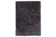 Jaznae Charcoal Gray 5' x 7' Rug - Lara Furniture