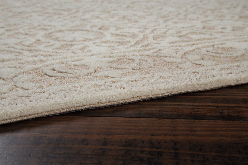 Beana Ivory/Natural 5' x 7' Rug - Lara Furniture