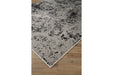 Cailey Black/Cream/Gray 8' x 10' Rug - Lara Furniture