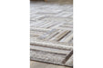 Gilham Gray/Brown 8' x 10' Rug - Lara Furniture