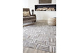 Gilham Gray/Brown 8' x 10' Rug - Lara Furniture