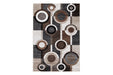 Guintte Multi 5' x 6'7" Rug - Lara Furniture