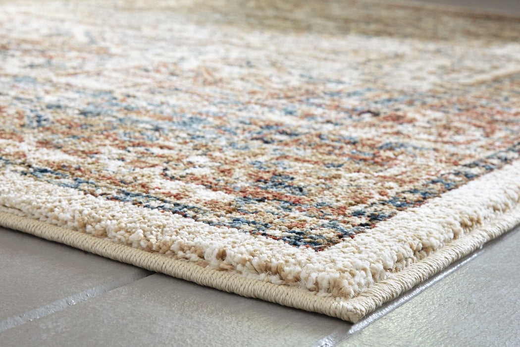 Jirair Multi 5'3" x 7' Rug - Lara Furniture