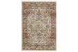 Jirair Multi 5'3" x 7' Rug - Lara Furniture