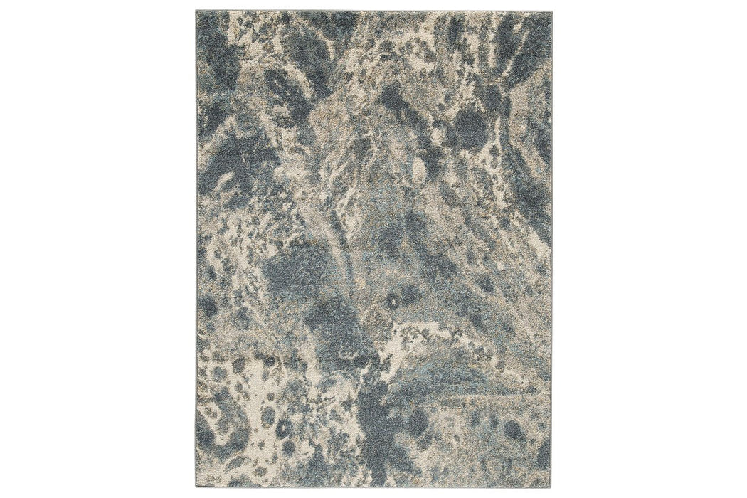 Jyoti Multi 5'3" x 7' Rug - Lara Furniture