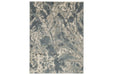 Jyoti Multi 5'3" x 7' Rug - Lara Furniture