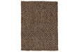 Broox Natural/Black 5' x 7' Rug - Lara Furniture