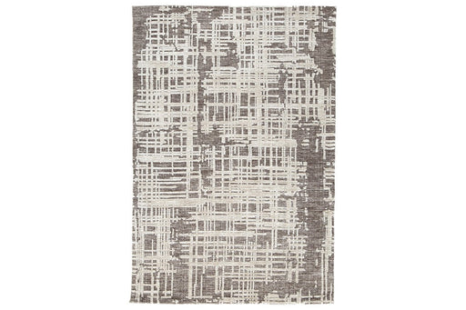 Makalo Cream/Gray 8' x 10' Rug - Lara Furniture