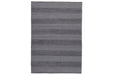 Kaelynn Gray/Charcoal 5' x 7' Rug - Lara Furniture