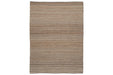 Gliona Natural/Brown 8' x 10' Rug - Lara Furniture