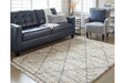 Abdalah Beige/Gray 7'10" x 9'10" Rug - Lara Furniture