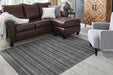 Kellsey Black/Gray 5' x 7' Rug - Lara Furniture