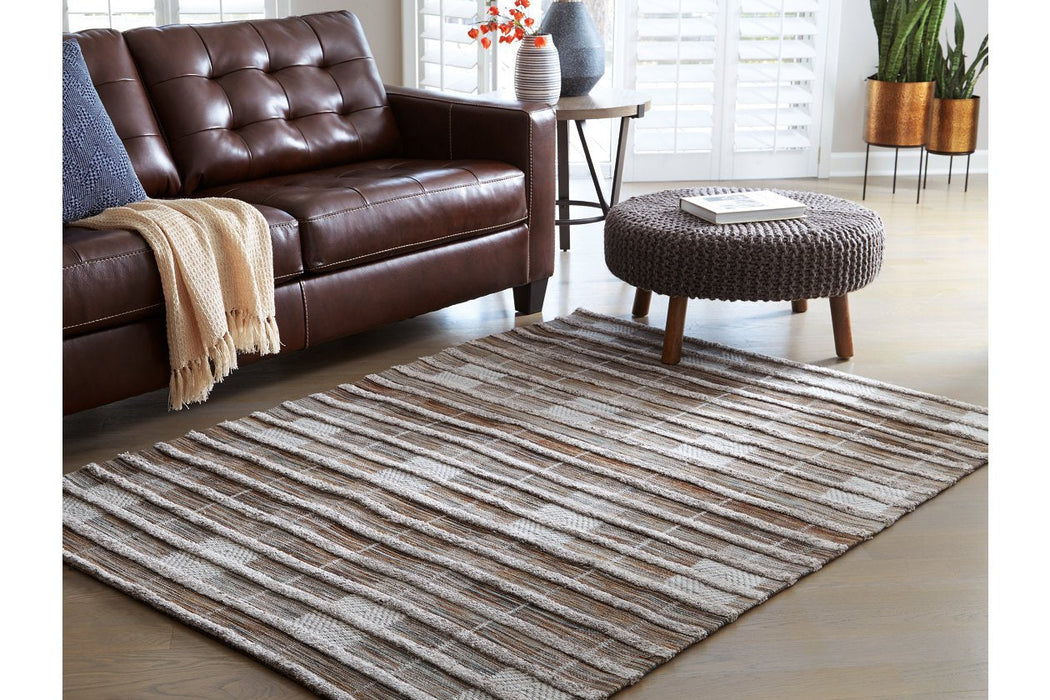 Edrea Multi 5' x 7' Rug - Lara Furniture