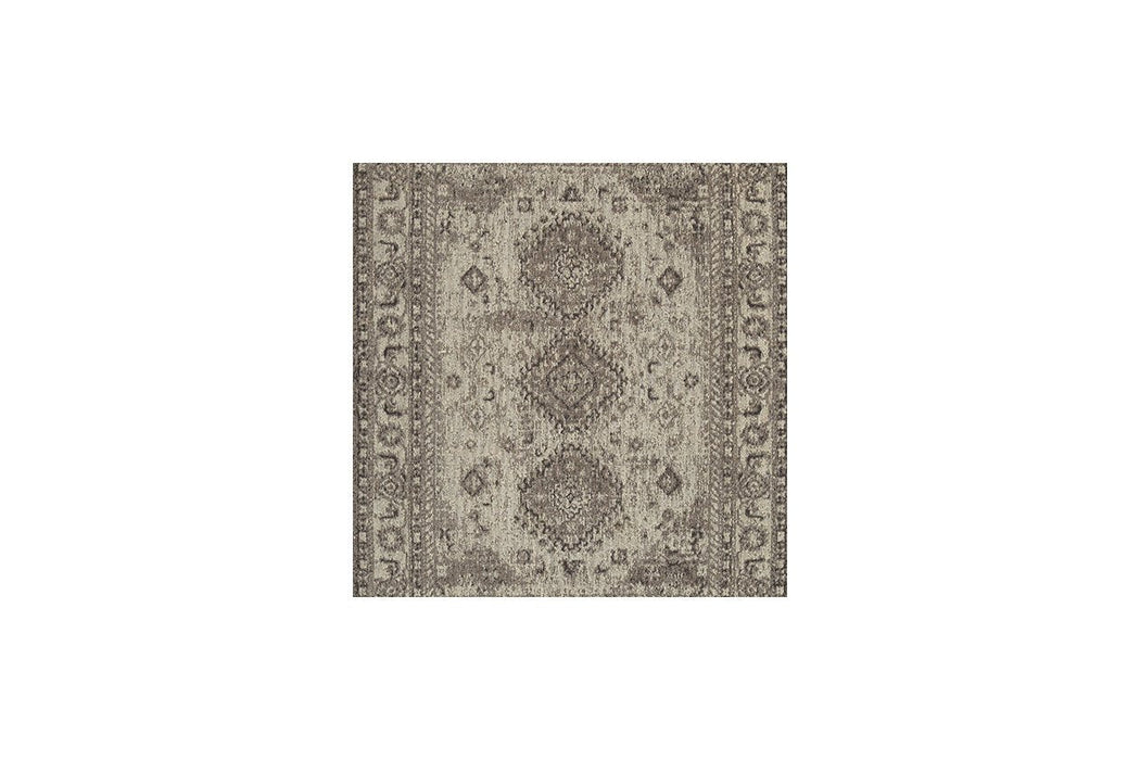 Laycie Cream/Taupe/Charcoal Medium Rug - Lara Furniture