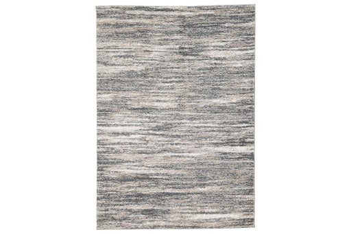 Gizela Ivory/Beige/Gray Large Rug - Lara Furniture