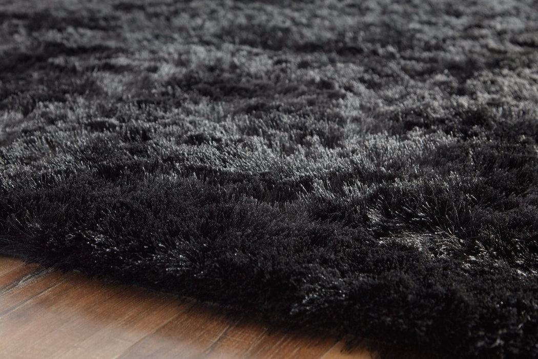 Mattford Black Large Rug - Lara Furniture