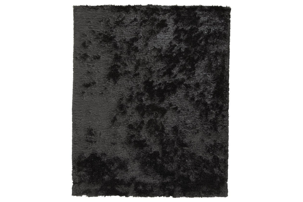 Mattford Black Large Rug - Lara Furniture