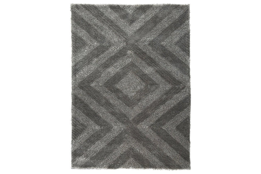 Paulick Gray Medium Rug - Lara Furniture