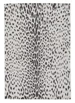 Samya Black/White/Gray Large Rug - Lara Furniture