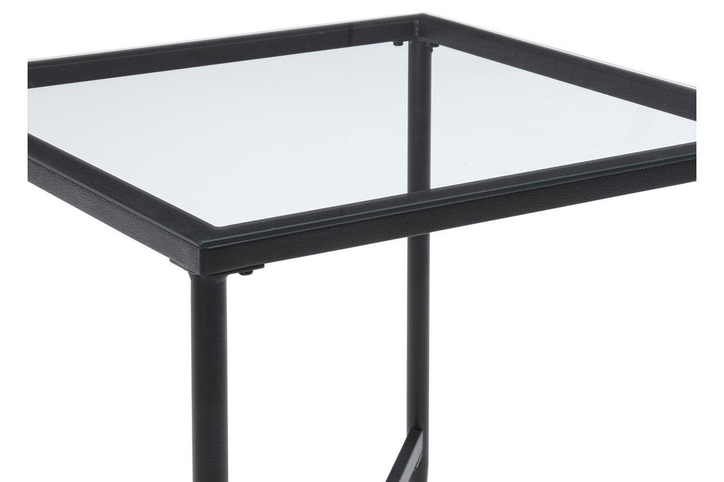 Augeron Black Table (Set of 3) - Lara Furniture