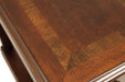 Breegin Brown Chairside End Table - Lara Furniture