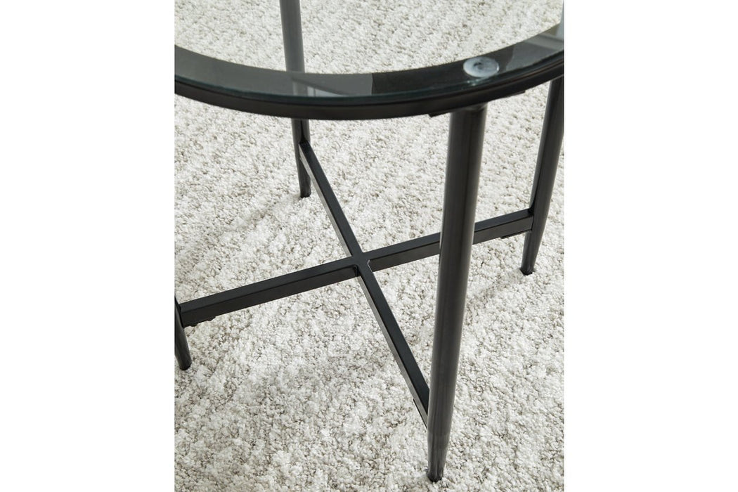 Stetzer Black Table (Set of 3) - Lara Furniture