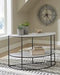 Bayflynn Whitewash Sofa/Console Table - Lara Furniture